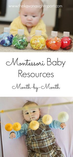 Montessori Activities for Infants