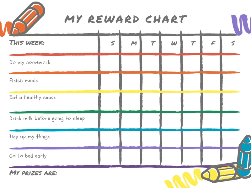 Behavior Chart for Special Education Students